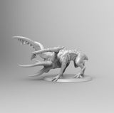 A153 - Dog Mix with Optopus , Legendary creature design , STL 3D model design print download file