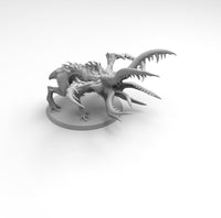 A153 - Dog Mix with Optopus , Legendary creature design , STL 3D model design print download file