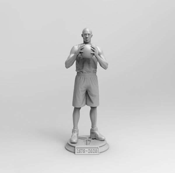 A159 - The Legend Basketball Player, Kobe 24, STL 3D model design print download files