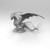 A168 - Legendary creature design, Robotic dragon, STL 3D model design print download files