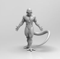 A655 - Anime character design, The gold valiant with tail, STL 3D model design print download files