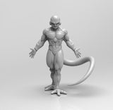 A655 - Anime character design, The gold valiant with tail, STL 3D model design print download files