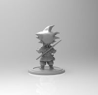 A657 - Anime character design, The sun wu kong monkey boy, STl 3D model design print download files