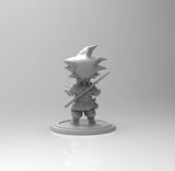 A657 - Anime character design, The sun wu kong monkey boy, STl 3D model design print download files