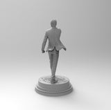 B129 - Movie character design, John Wick never die statue, STL 3D model design print download file