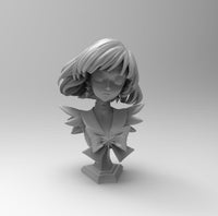 B143b - Anime character design , The Sailormoon Saturn statue, STl 3D model design print download files