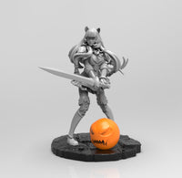 A736 - Games character design, The Rapthelia, STL 3D model design print download files