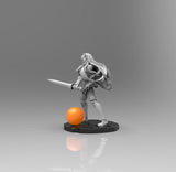 A736 - Games character design, The Rapthelia, STL 3D model design print download files