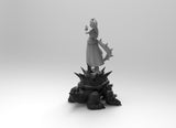 A266 - Games character design, The Hot waifu Bowsette statue, STL 3D model design print download file