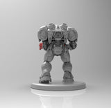 E001 - Games Character design, The SC battle Marines, STL 3D model design print download files