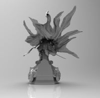 E041 - Comic character design, The Bat Samurai statue, STL 3D model design print download files