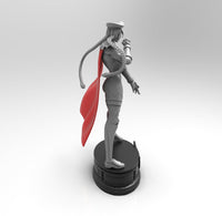 A007 - Games Character design, The Street Fighters Cammy White 01, STL –  World of STL