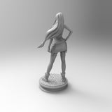 A440 - Games character design, Hot waifu tifa 003, STL 3D model design print download file