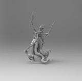 A203 -Creature design, Soldier Sea with sword, STL 3D model design print download file