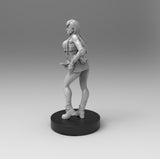 F550 - Games Character, Hot tifa pose 001 , STL 3D model design print download files