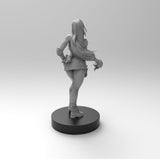 F550 - Games Character, Hot tifa pose 001 , STL 3D model design print download files