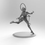 F004 - Character design statue, The space suit SSZ , STL 3D model design print download file