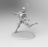 F004 - Character design statue, The space suit SSZ , STL 3D model design print download file