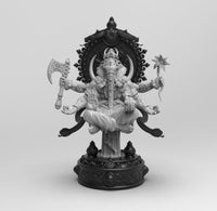 E051 - God Character design, The Ganapati Fortune God, STL 3D model design print download files