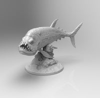 E044 - Legendary creature, The deepsea fish, STL 3D model design print download files