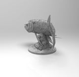 E044 - Legendary creature, The deepsea fish, STL 3D model design print download files