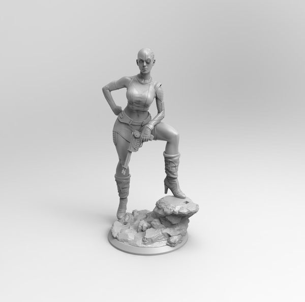 A326 - Comic Character design, Neebulo statue, STL 3D model design print download file