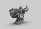 A281 - Comic character hero Dr. Strange statue, STL 3D model Design download print file