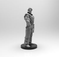 E022 - Games character design, The Akunama Statue, STL 3D model design print download files