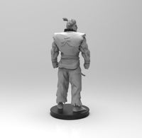 E022 - Games character design, The Akunama Statue, STL 3D model design print download files