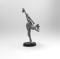 E004 - Games Character design, SF design statue, Chun Lie, STL 3D model design print download files