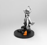 E009 - NSFW Anime character deisng, Hot Waifu Ura with singlet statue, STL 3D model design print download files