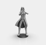 E276 - Comic character design, SW female character design statue, STL 3D model design print download files