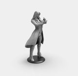 E276 - Comic character design, SW female character design statue, STL 3D model design print download files