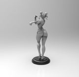 E092 - Games character design, Hot Chun lee with strong legs figure, STL 3D model design print download files