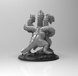 E153 - Legendary creature design, THe five head Hydra dragon design statue, STl 3D model design print download files
