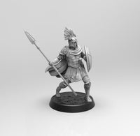 E149 - Legendary character design, The Spartan Warrior, STL 3D model design print download files