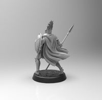 E149 - Legendary character design, The Spartan Warrior, STL 3D model design print download files