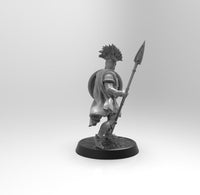 E149 - Legendary character design, The Spartan Warrior, STL 3D model design print download files