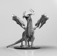 E170 - Legendary dragon design, The Green Dragon with standing pose, STL 3D model design print download files