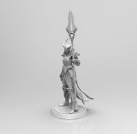 E179 - Legendary character design, The Angelic Guardian, STL 3D model design print download files