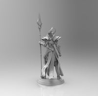 E179 - Legendary character design, The Angelic Guardian, STL 3D model design print download files