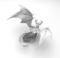 E178 - Legendary dragon statue, The Young black dragon design, STL 3D model design print download files