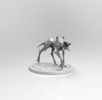 E210 - Legendary creature design, The tindalos flower dog, STL 3D model design print download files