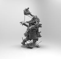 E203 - Legendary creature design, THe seige bag ogre , STL 3D model design print download files