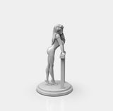 E287 - NSFW Comic character design, The MJ WIth Hot body figure statue, STL 3D model design print download file