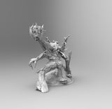 E173 - Legendary monster design, The Tree man throw rock. STL 3D model design print download files