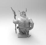 E185 - Legendary monster design, The Fat guy ugly goblin king, STL 3D model design print download files