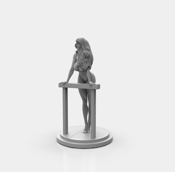 E287 - NSFW Comic character design, The MJ WIth Hot body figure statue, STL 3D model design print download file