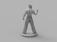 A298 - Games character design, Tekken character kazuya, STL 3D model design print download files