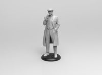 A297 - Movies character design statue, Thomas Shelby standing statue, STl 3D model design print download file